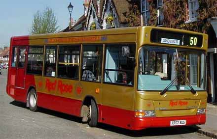 Red Rose Golden Jubilee Dennis Dart MPD